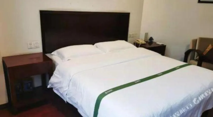 Bed in GreenTree Inn JinDeZhen People Square Taoxichuan Wenchuang Street
