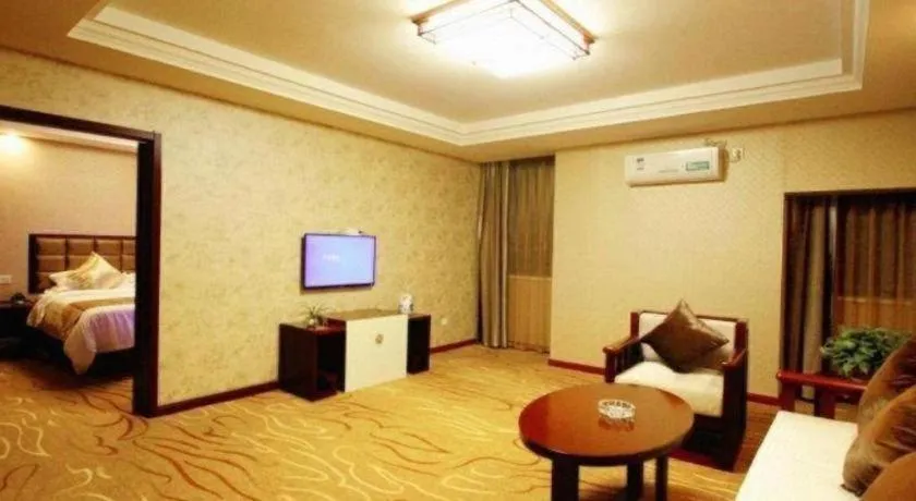 Bed in GreenTree Inn JinDeZhen People Square Taoxichuan Wenchuang Street