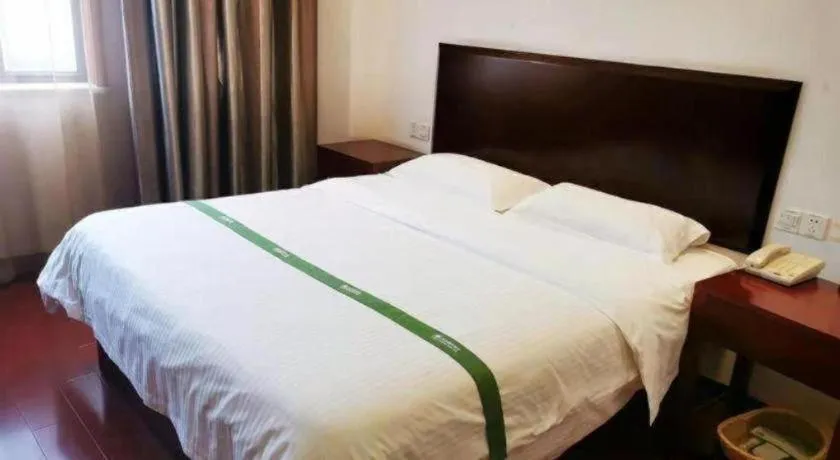 Bed in GreenTree Inn JinDeZhen People Square Taoxichuan Wenchuang Street