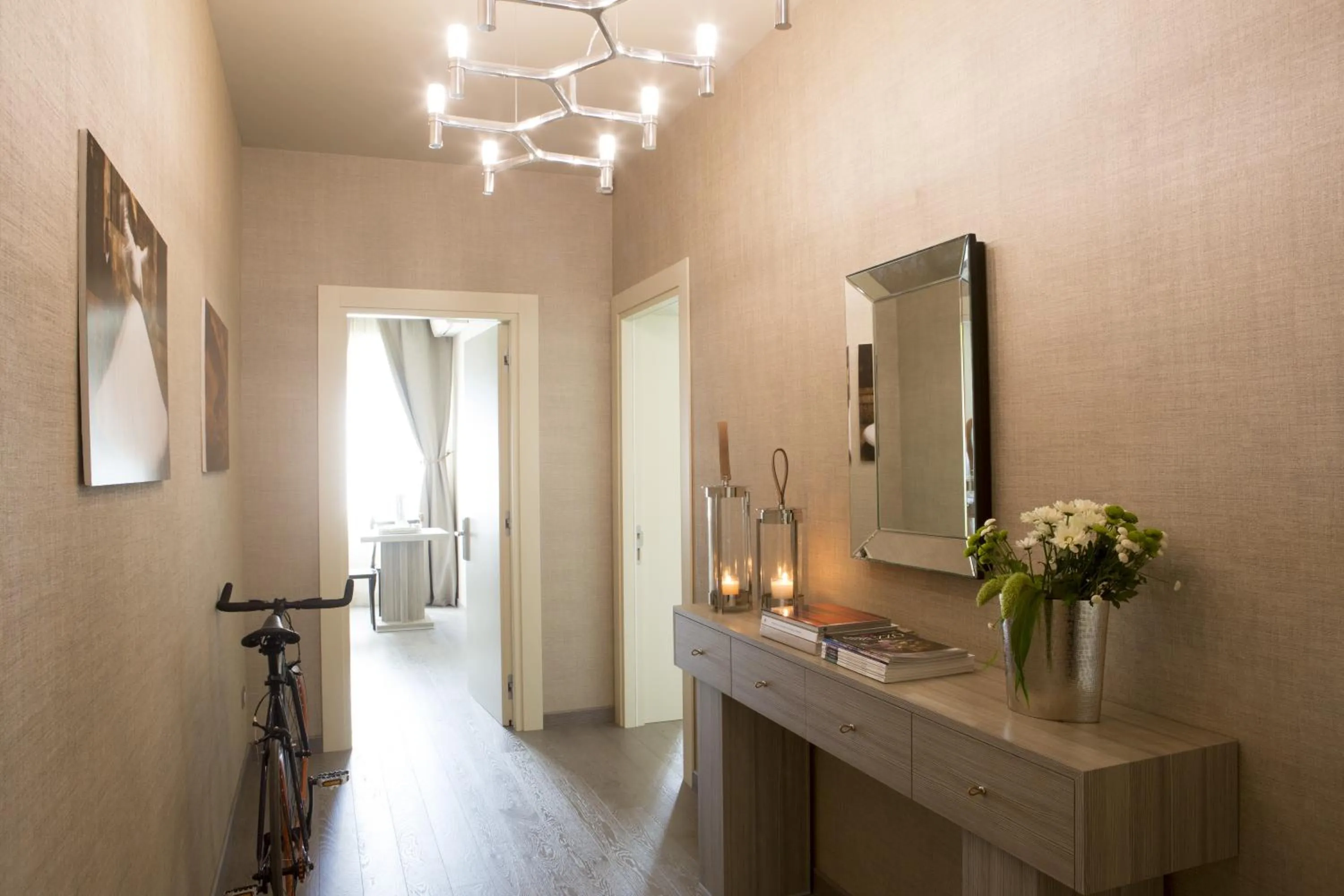 Lobby or reception in theBed