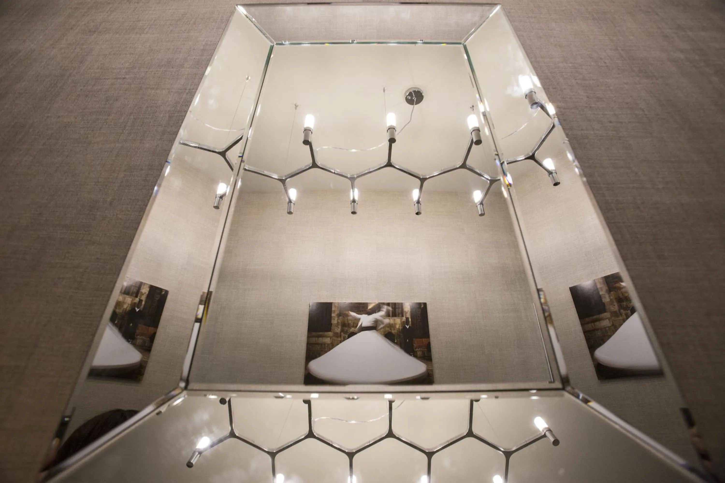 Lobby or reception in theBed