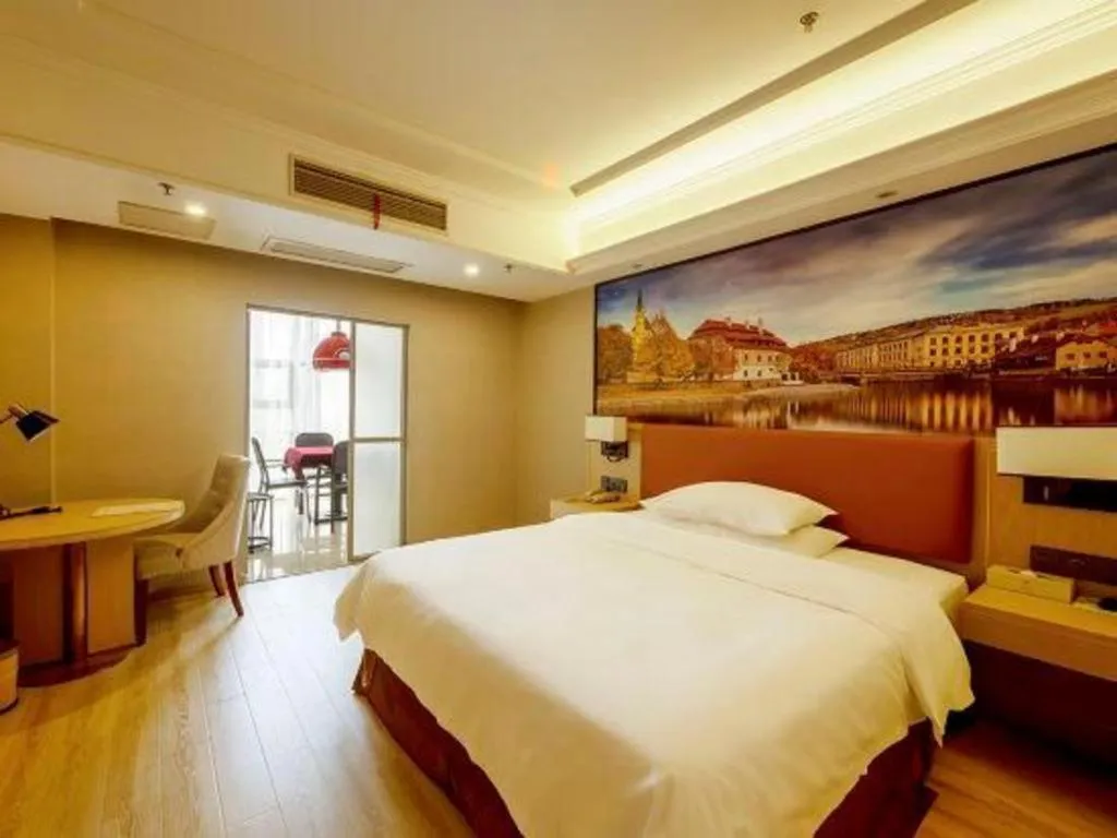 Bed in Vienna Hotel Jiangsu Danyang Railway Station