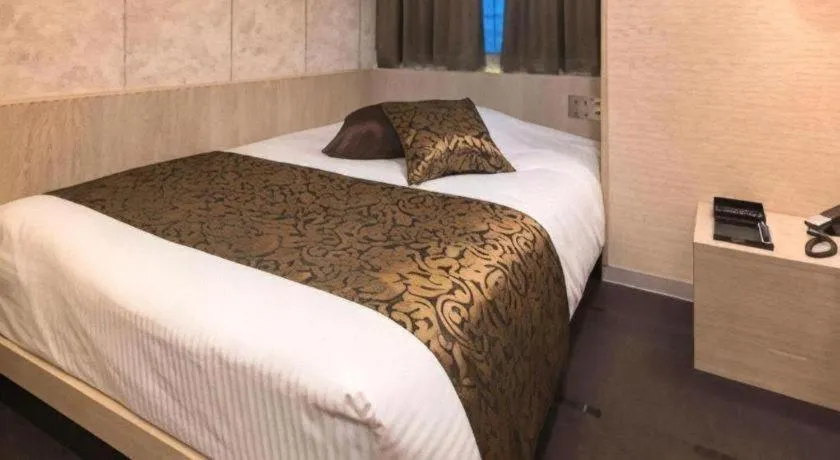 Bed in Hotel Ann Tsukiji