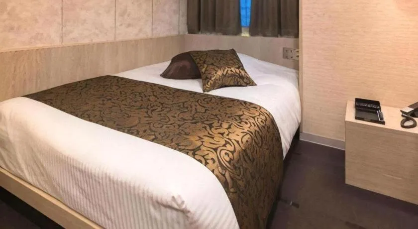 Bed in Hotel Ann Tsukiji