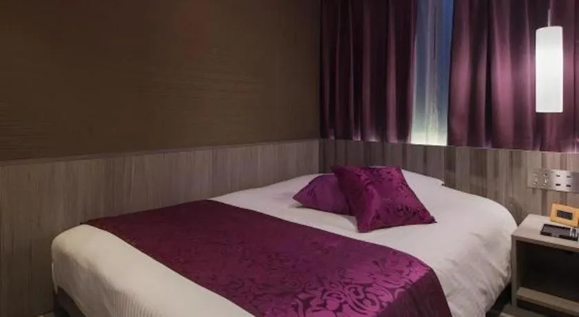 Bed in Hotel Ann Tsukiji