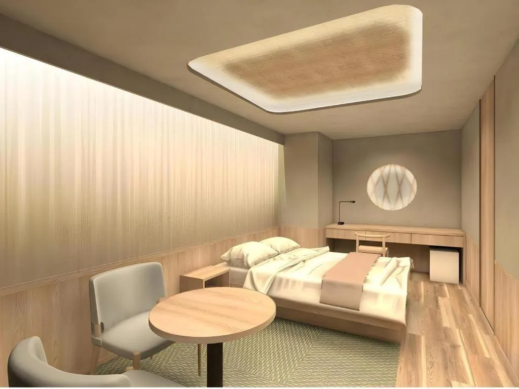 Bed in Hotel Ann Tsukiji