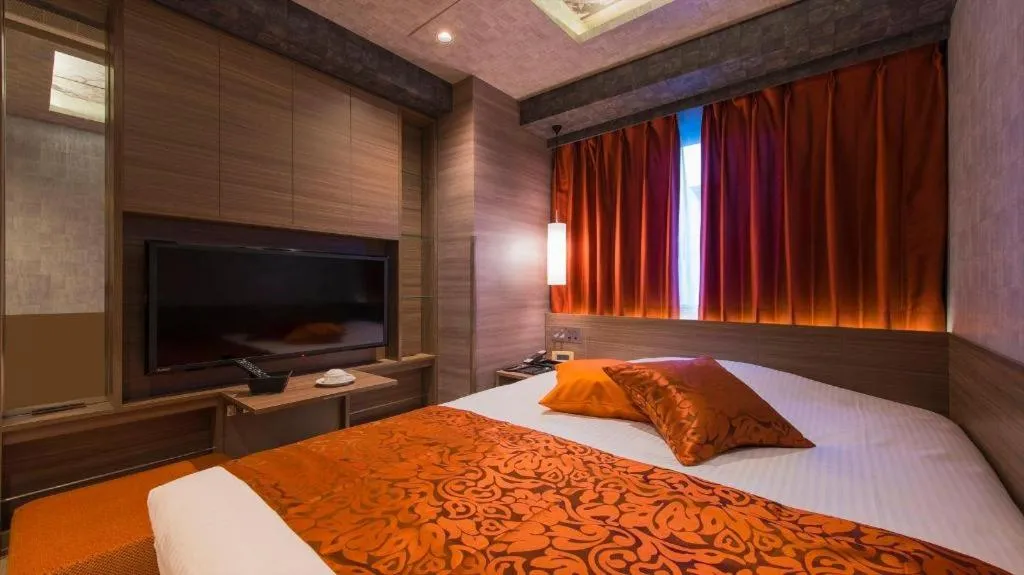 Bed in Hotel Ann Tsukiji