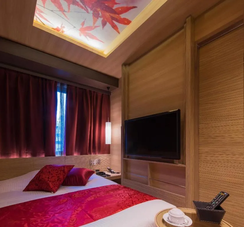 Bed in Hotel Ann Tsukiji