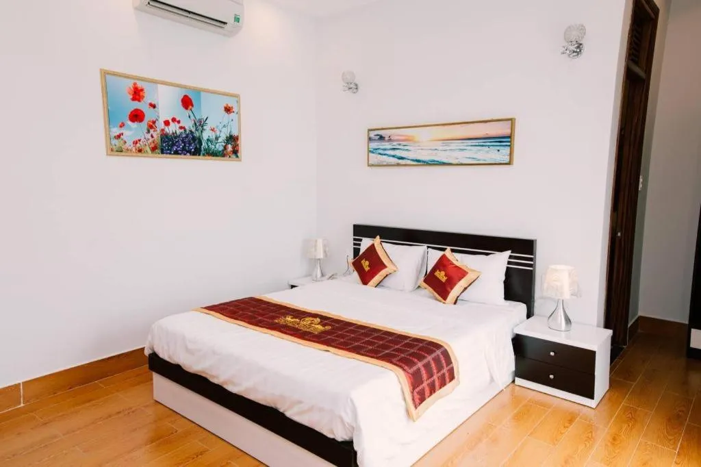 Bed in Thinh Gia Phat Hotel Hoang Hoa Tham