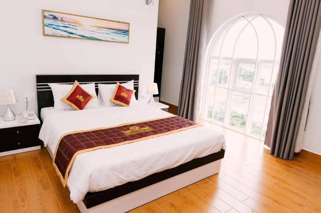 Bed in Thinh Gia Phat Hotel Hoang Hoa Tham