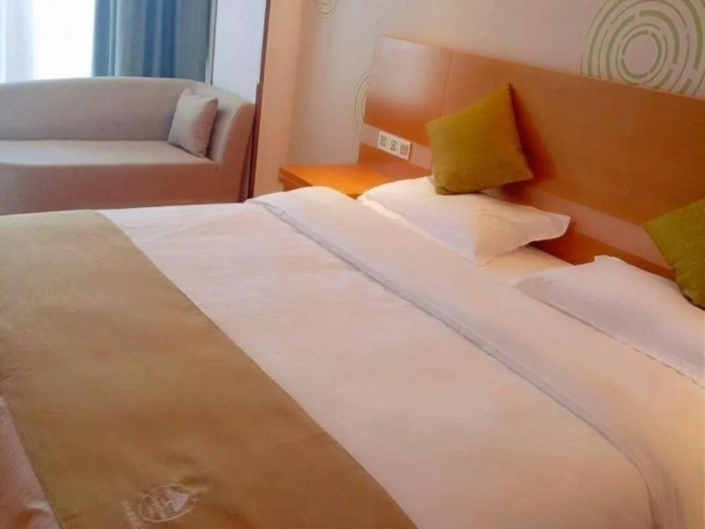 Bed in GreenTree Inn Nanjing Jiangning District Dongqi Road Vehicle 4S Park Branch