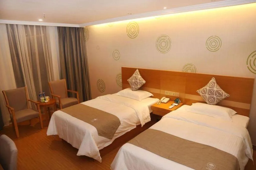 Bed in GreenTree Inn Nanjing Jiangning District Dongqi Road Vehicle 4S Park Branch