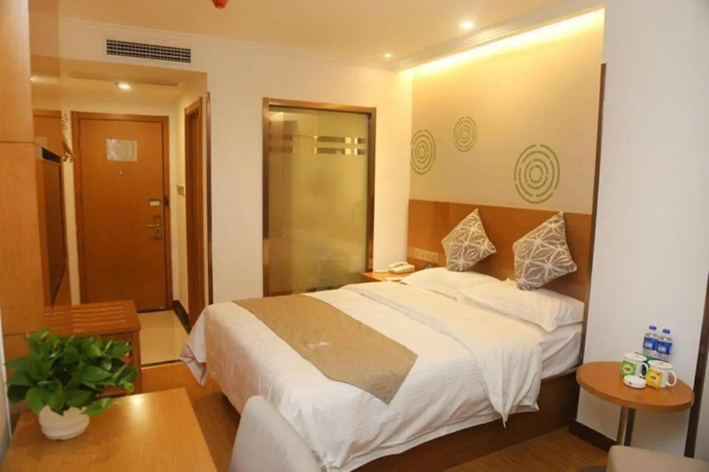 Bed in GreenTree Inn Nanjing Jiangning District Dongqi Road Vehicle 4S Park Branch