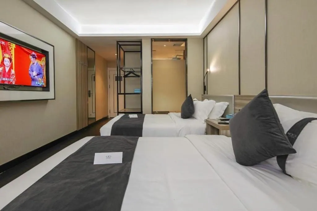 Bed in Xana Lite Beijing Shunyi Metro Station