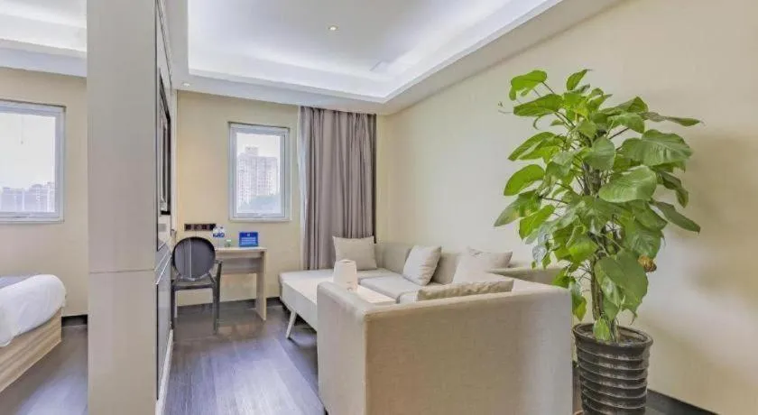 Bed in Xana Lite Beijing Shunyi Metro Station