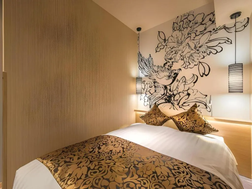 Bed in Hotel Ann Asakusa