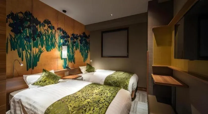 Bed in Hotel Ann Asakusa