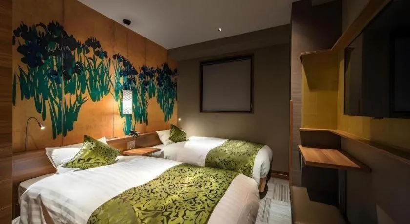 Bed in Hotel Ann Asakusa