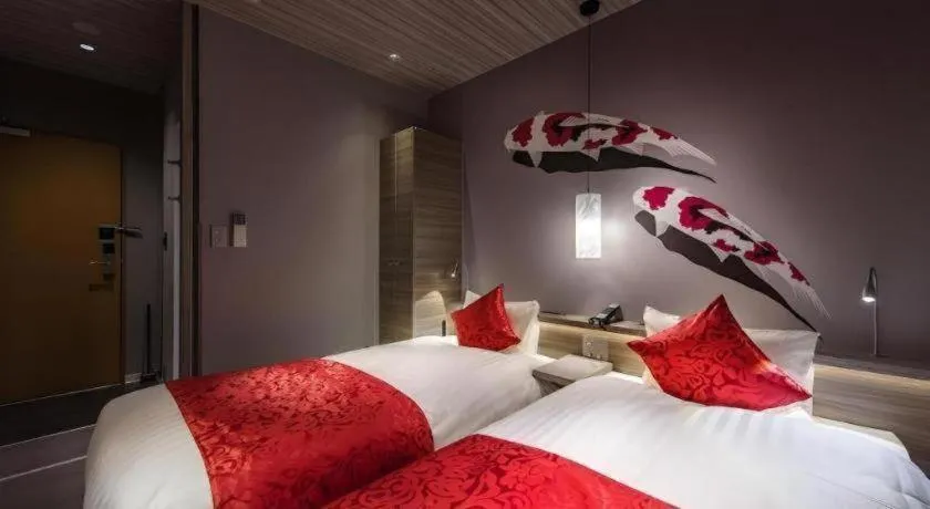 Bed in Hotel Ann Asakusa