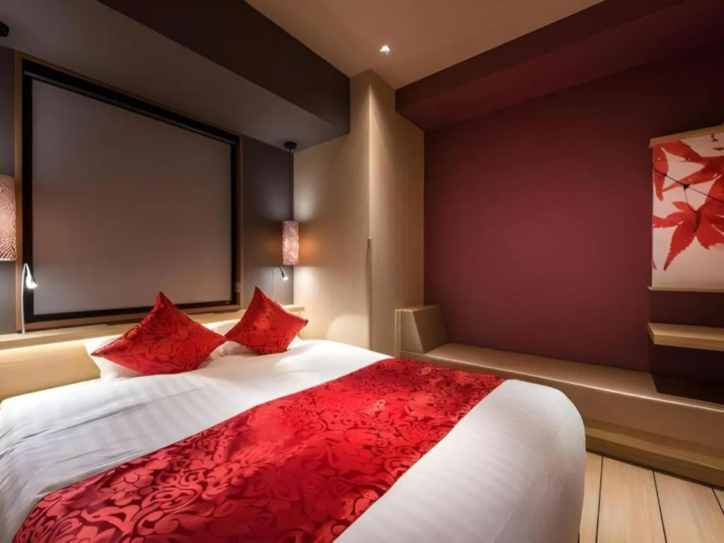 Bed in Hotel Ann Asakusa