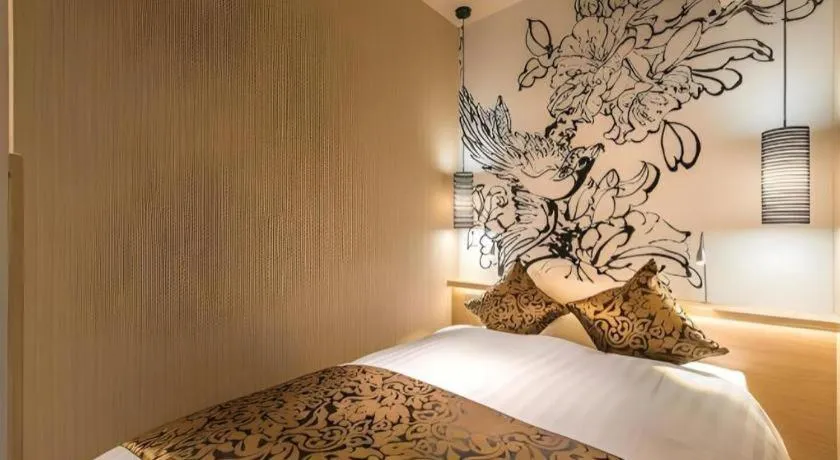 Bed in Hotel Ann Asakusa