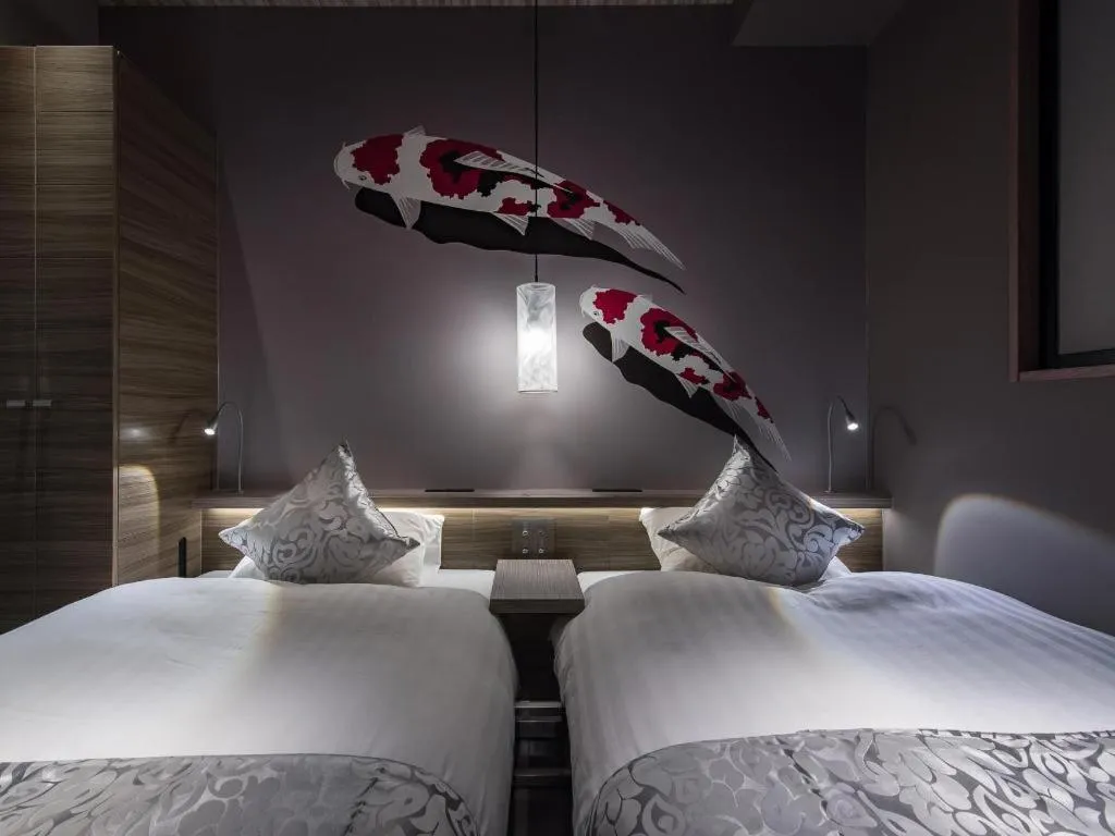 Bed in Hotel Ann Asakusa