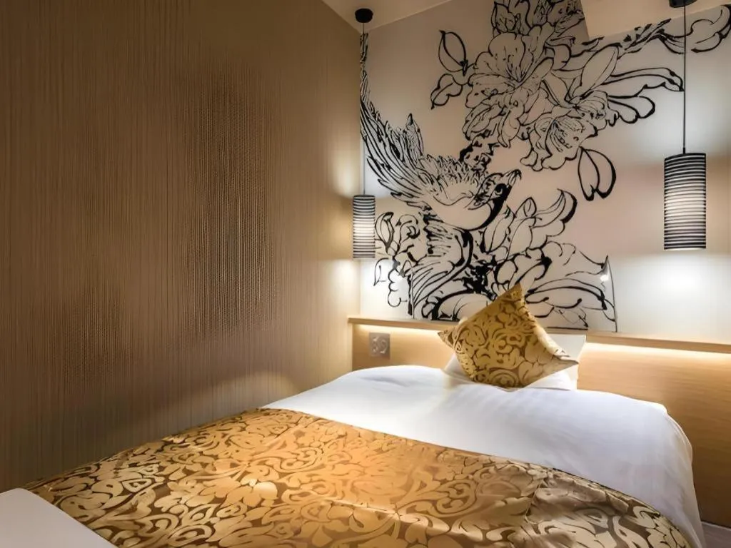 Bed in Hotel Ann Asakusa