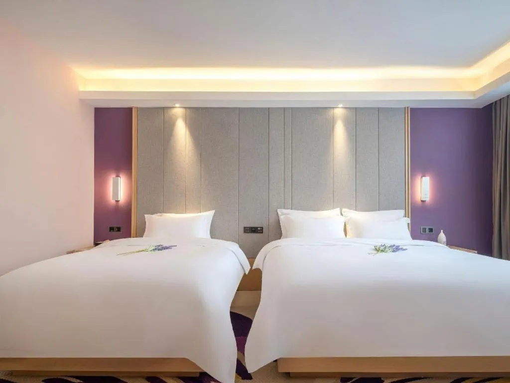 Bed in Lavande Hotel Yangzhou Railway Station Jiangwang RT-Mart