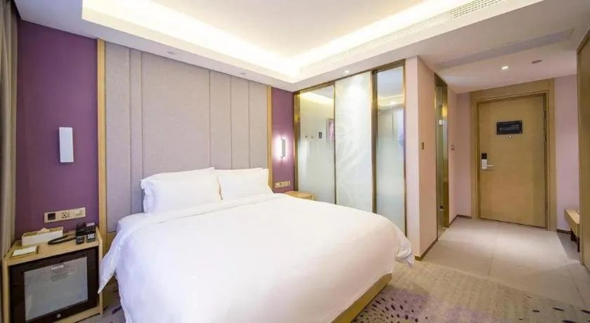 Bed in Lavande Hotel Yangzhou Railway Station Jiangwang RT-Mart