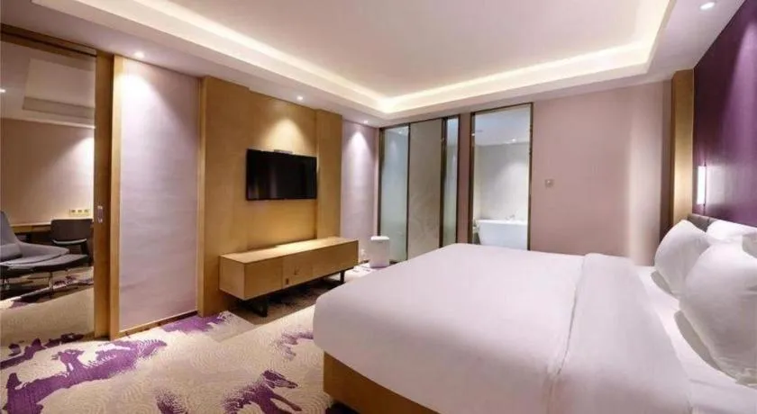 Bed in Lavande Hotel Yangzhou Railway Station Jiangwang RT-Mart