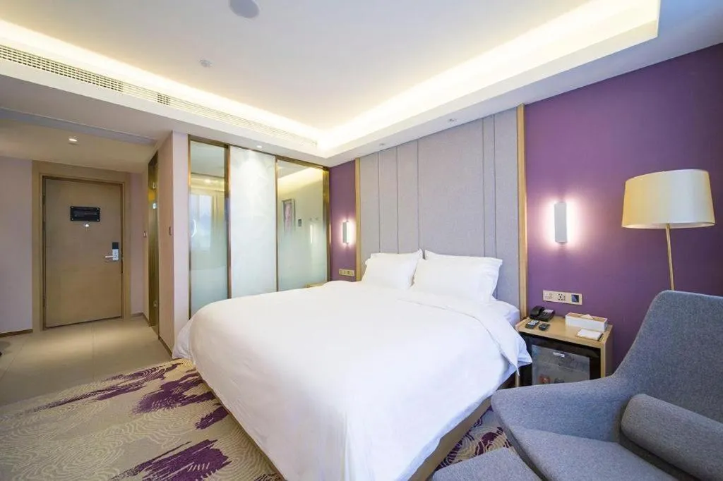 Bed in Lavande Hotel Yangzhou Railway Station Jiangwang RT-Mart