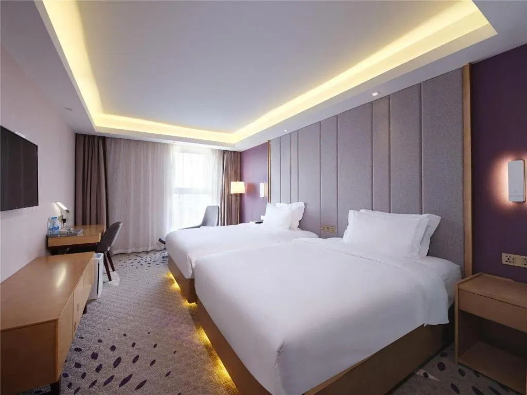 Bed in Lavande Hotel Yangzhou Railway Station Jiangwang RT-Mart