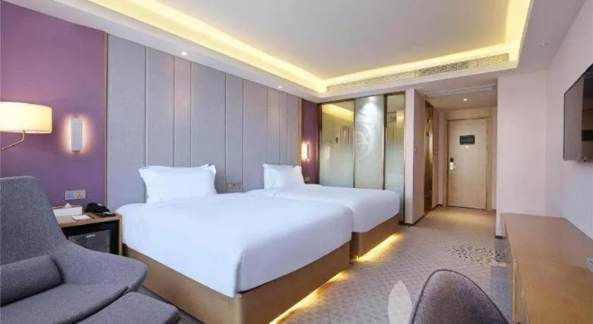 Bed in Lavande Hotel Yangzhou Railway Station Jiangwang RT-Mart