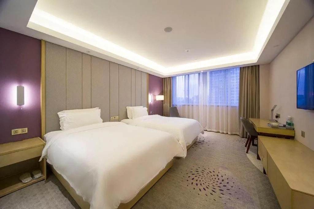 Bed in Lavande Hotel Yangzhou Railway Station Jiangwang RT-Mart