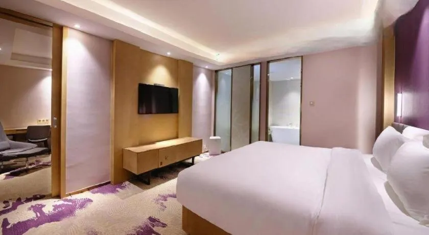 Bed in Lavande Hotel Yangzhou Railway Station Jiangwang RT-Mart