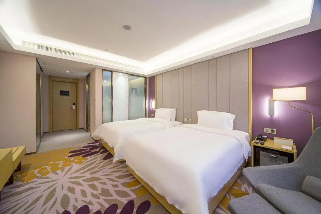 Bed in Lavande Hotel Yangzhou Railway Station Jiangwang RT-Mart