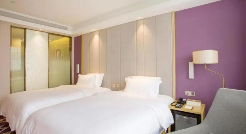 Bed in Lavande Hotel Yangzhou Railway Station Jiangwang RT-Mart