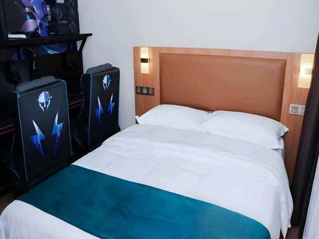 Bed in GreenTree Inn Huangshi Huahu Development Zone Daquan Road