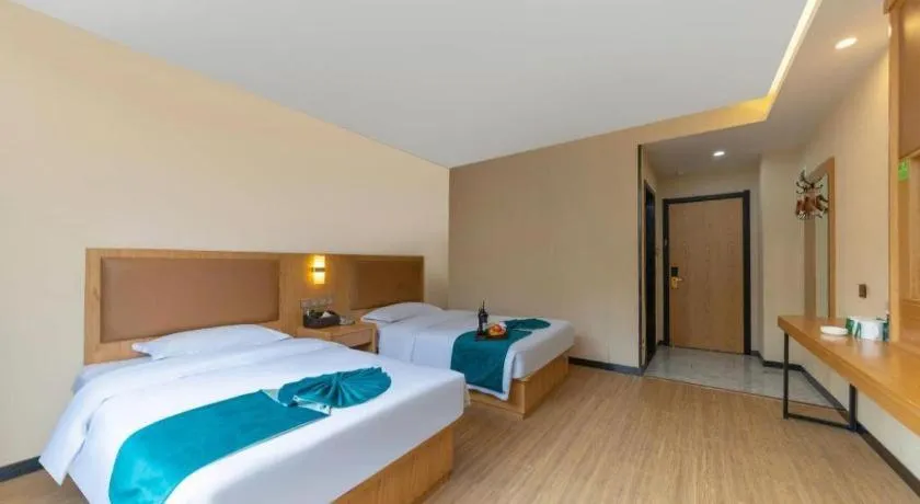 Bed in GreenTree Inn Huangshi Huahu Development Zone Daquan Road