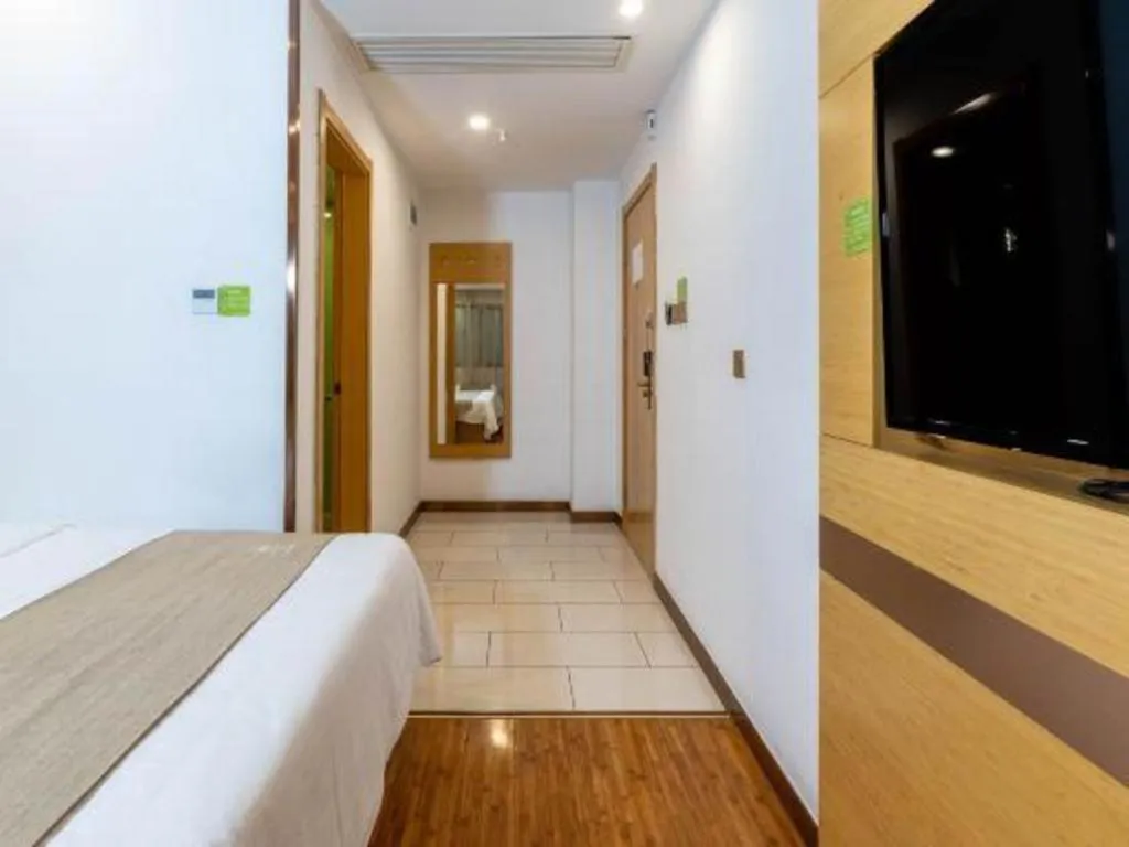 Bed in GreenTree Inn Huangshi Huahu Development Zone Daquan Road