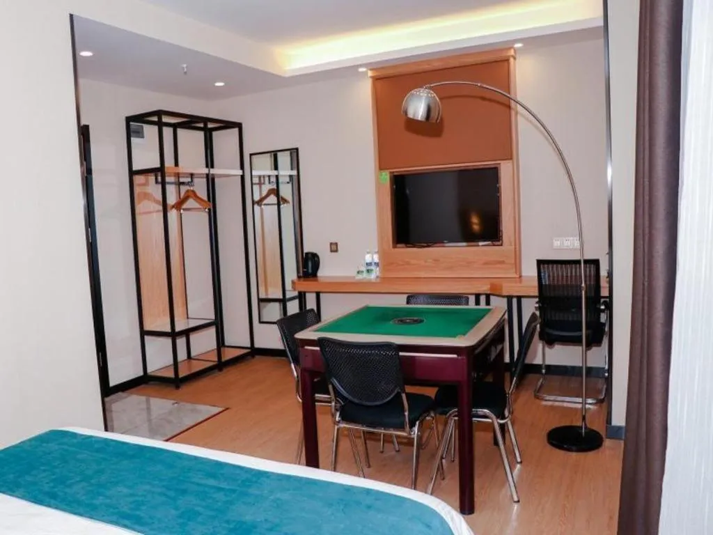 Bed in GreenTree Inn Huangshi Huahu Development Zone Daquan Road