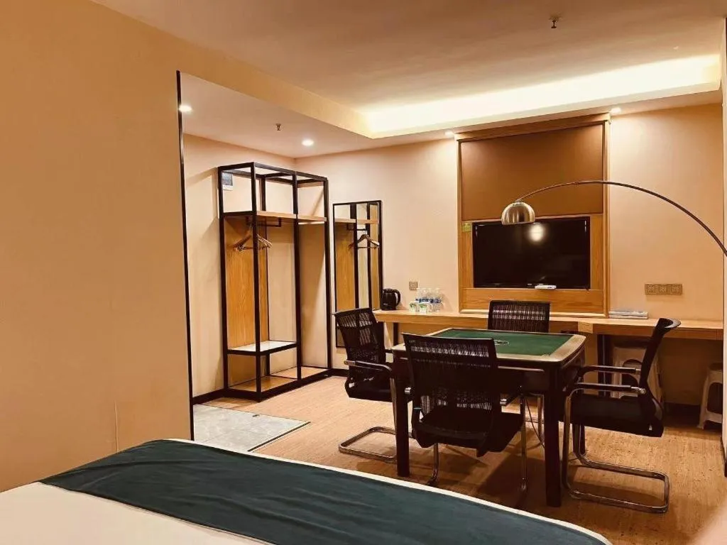 Bed in GreenTree Inn Huangshi Huahu Development Zone Daquan Road