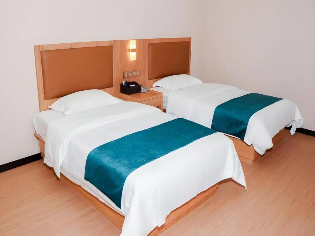 Bed in GreenTree Inn Huangshi Huahu Development Zone Daquan Road
