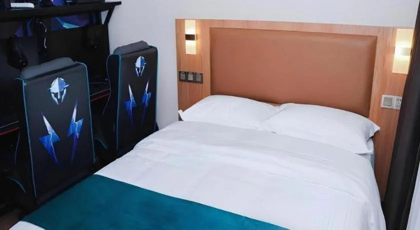 Bed in GreenTree Inn Huangshi Huahu Development Zone Daquan Road