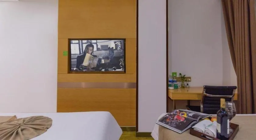 Bed in GreenTree Inn Huangshi Huahu Development Zone Daquan Road