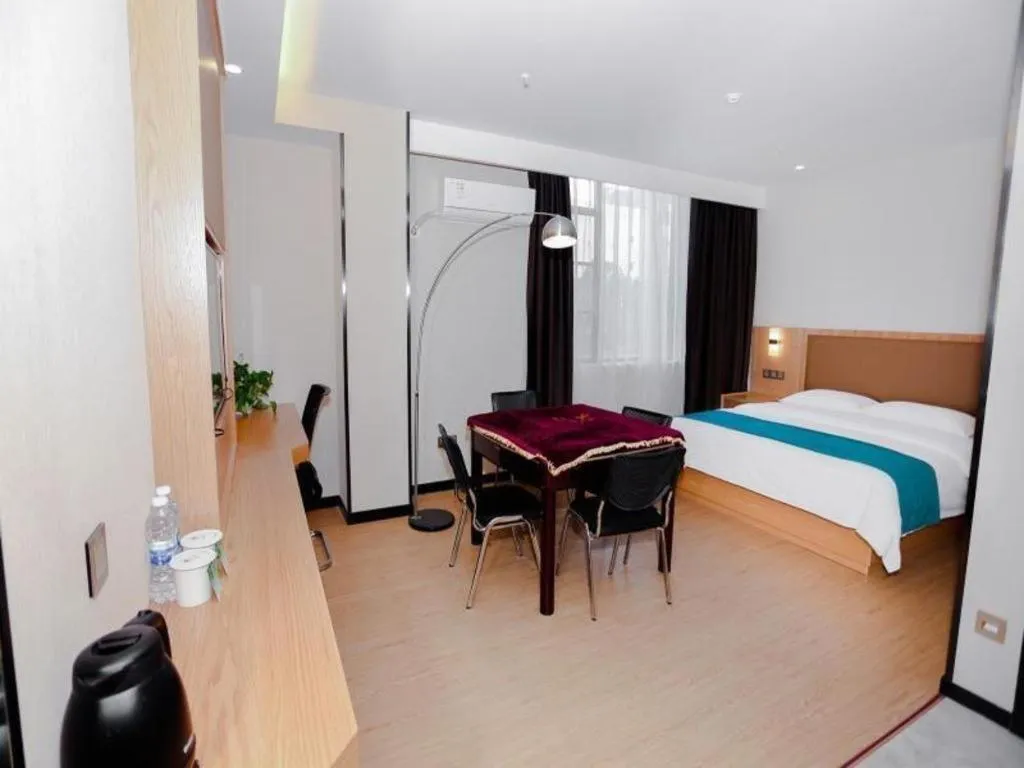 Bed in GreenTree Inn Huangshi Huahu Development Zone Daquan Road