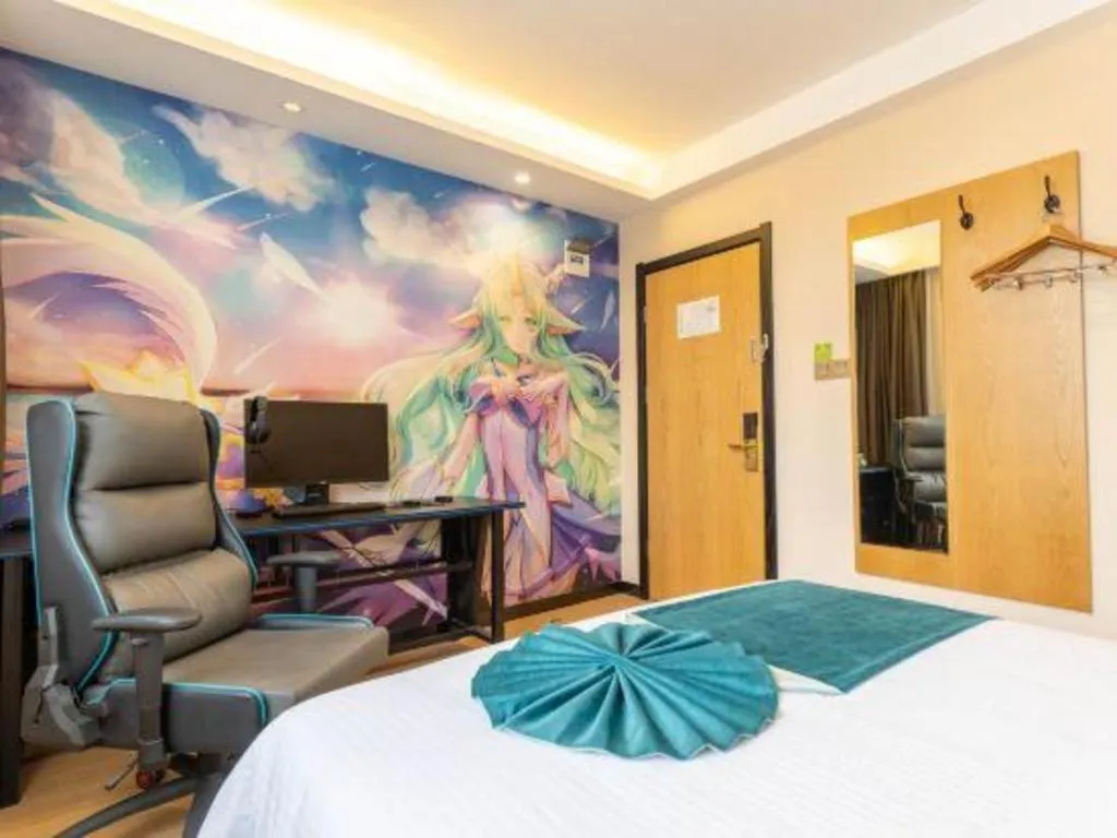 Bed in GreenTree Inn Huangshi Huahu Development Zone Daquan Road