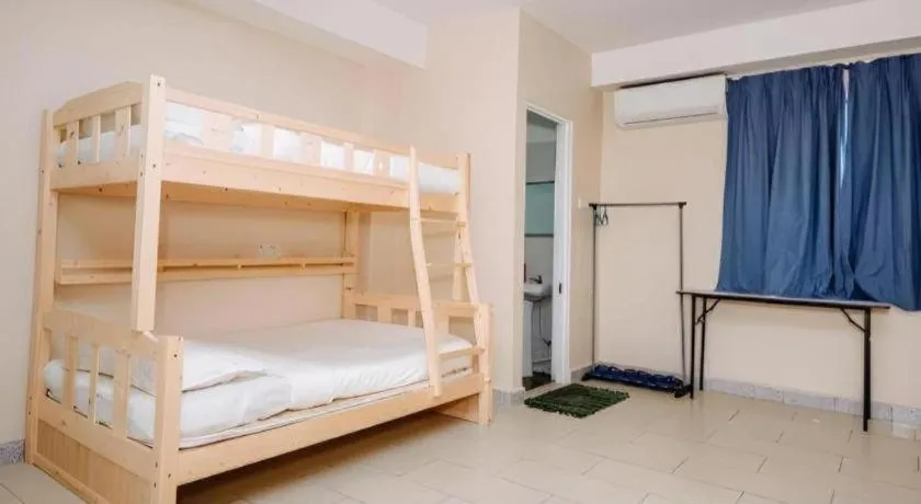 Bed in SemRock Hotel