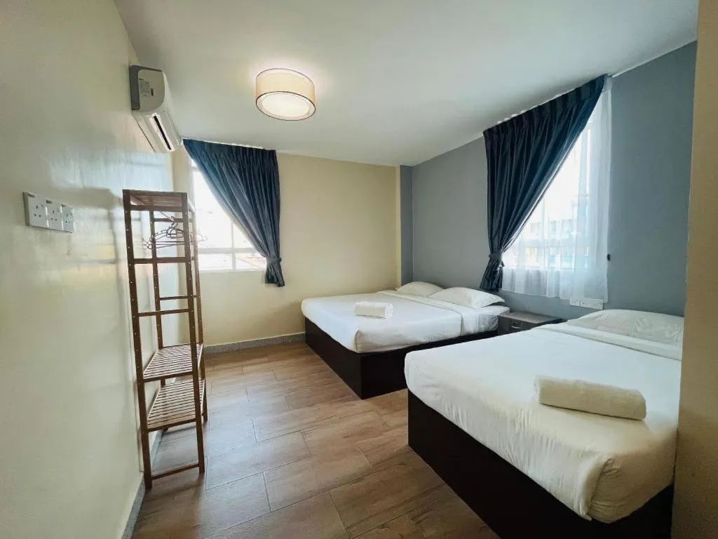 Bed in SemRock Hotel