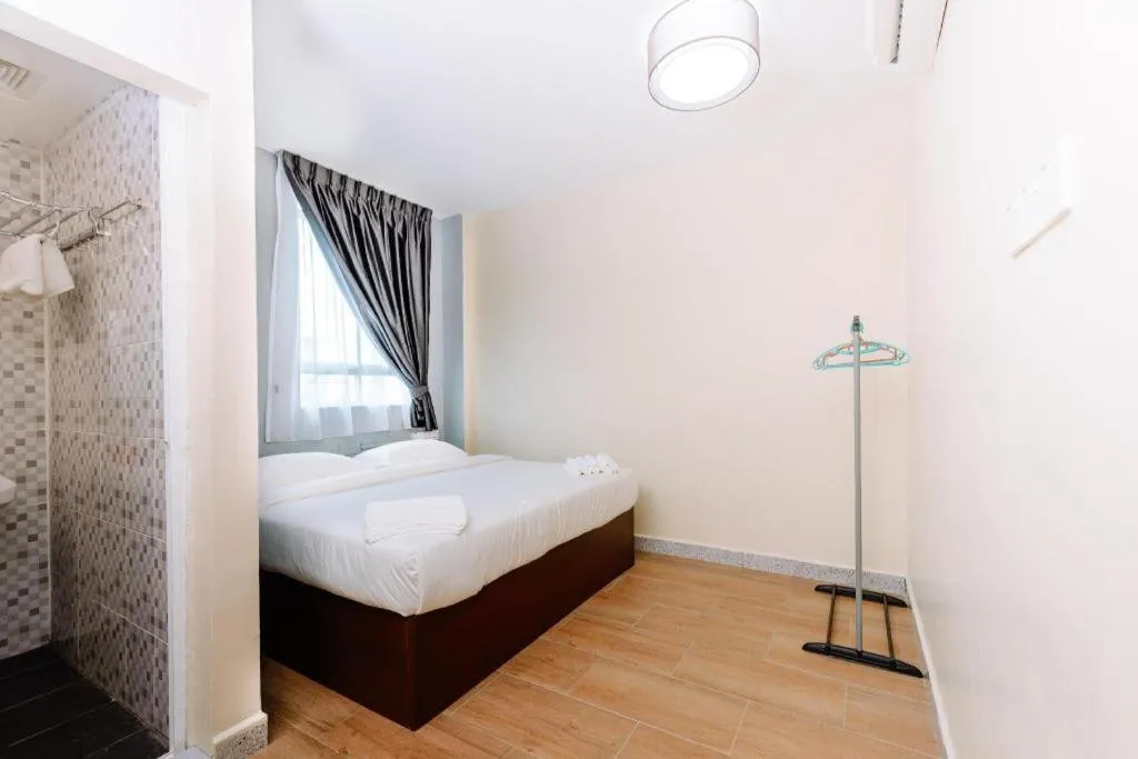 Bed in SemRock Hotel